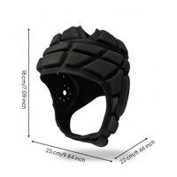 Padded Sports Helmet Shock Absorbing Open Face Helmet Impact Resistant Padded Headgear for Baseball Athletes, Athletes