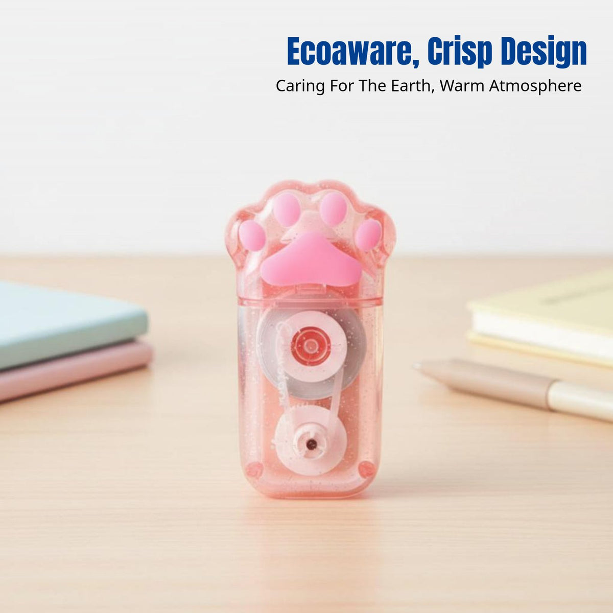 Creative Cat Paw Correction Tape, Kawaii Stationery, High Aesthetic, Office & School Supplies, Random Color