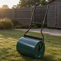 Easy to Use Hand Push Lawn Roller Factory Direct Metal Lawn Roller Lightweight Garden Tool Long-Lasting for Gardeners, Landscapers, Outdoor
