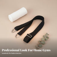 Reformer Foot and Hand Straps Long-Lasting Pilates Reformer Straps D-Fastener Exercise Strap Non-Slip Stretching Double Loop