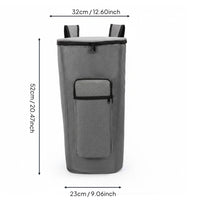 Hand Drum Gig Bag Shockproof Hand Drum Bag Water-Resistant Backpack for Drummers, Travel, Storage