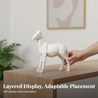 Flame-Shaped Statue Elegant Accent Modern Figurine Easy to Clean for Gift Givers