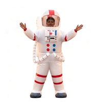Inflatable Astronaut Costume Funny Inflatable Astronaut Suit Eye-Catching Character Suit for Adults, Parties