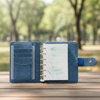 Cotton Watercolor Journal Refillable Watercolor Notebook Travel-Friendly Sketchbook with Circular Binding Binding Compact for Artists, Journaling Enthusiasts, Plein Air Painting