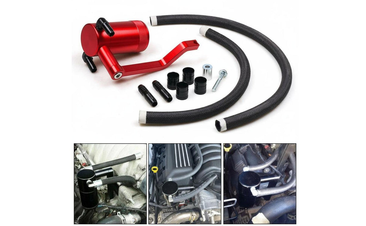 Z Bracket Engine Oil Collector Can Performance Upgrade Baffled Oil Collector Can for Racing Fans, Auto Repair