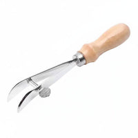 Leather Edge Marker Professional Grade Adjustable Edge Marker Wooden Handle Crafting Tool for Hobbyists