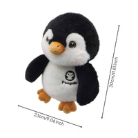 Furry Driver Headcover Penguin Driver Head Cover Furry Penguin Golf Cover Realistic Design