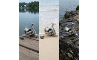 Long-Distance Casting Metal Rotating Reel Ultra Smooth Rotating Reel Powerful Fishing Gear High-Capacity for Anglers