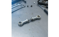 Adjustable Linkage Rod with Spherical Ends Mechanical Rod End Linkage Versatile Hardware Smooth for Motion Transfer