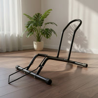 Stable Mountain Bike Stand Indoor Freestanding Bike Stand Space-Saving Bike Parking Rack Compact for Garage