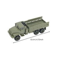 42 Pieces Quick Assembly 1/72 Scale KRAZ-260 Truck Model for Teens