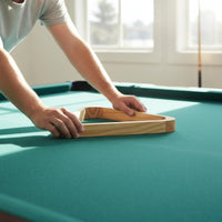 6 Ball Triangle Rack Long-Lasting Wooden Billiard Rack Professional Grade