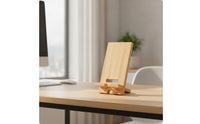 Wooden Phone Stand Wooden Phone Stand Freestanding for Desk, Office, Nightstand