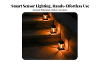 LED Regal Lantern Dusk to Dawn Solar Candle Lantern Automatic activation/Off Hanging Landscape Luminaire for Patio Decorators, Homeowners, Balcony