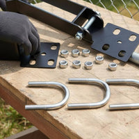 Chain Link Fence Gate Latch Rust Resistant Chain Fence Gate Latch Padlock Hole for Outdoor