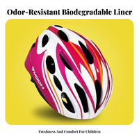 Shock Resistant Kids Multi-Sport Helmet Safety Certified Multi-Sport Helmet Ventilated Design for Roller Skating, Skateboarding, Scootering