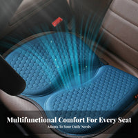 Washable Honeycomb Gel Pad Gel Seat Cushion for Office Workers Women, Home, Travel