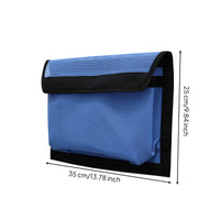 Boat Storage Mesh Bag Storage Mesh Bag with Backing Compact Boat Organizer for Anglers