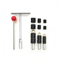 T-Handle Pipe Plug with Adapter Sleeves Threaded Water Stopper Tool Hex-Drive