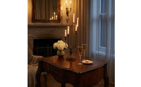 6 Arm Candelabra Decorative Centerpiece Tabletop Candelabra Elegant Atmosphere Vintage Candle Holder