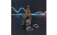 500k A500K Potentiometer Compact Guitar Pot with Push-Pull Switch Smooth Push-Pull Guitar Pot Slim Design for Guitarists, Luthier