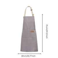 Kitchen Bib Apron Adjustable Cooking Apron Machine Washable Guard Wear for Chefs, Cooks, Cafe, Pastry Making