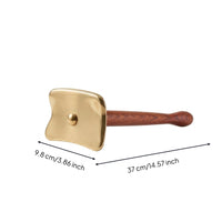 Gua Sha Tool with Handle Brass Gua Sha Portable Body Massage for Adults