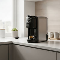4-Function Coffee Capsule Coffee Machine Countertop 4-Function Coffee Maker Premium Appliance for Office