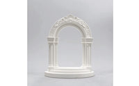 Waterproof Roman Column Aquarium Decor Realistic Roman Column Aquarium Ornament Small Miniature Archway Decorative for Tabletop Display