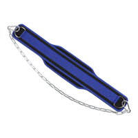 Padded Waistband Weighted Lowering Belt Metal Rings Lowering Belt Reinforced Edge Binding Fitness Gear Contoured Center