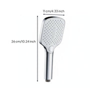 Easy Installation Handheld Shower Head Multiple Spray Modes High Pressure Shower Head One-Button Control