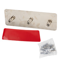 Stainless Steel Car Wash Tool Rack Space-Saving Wall-Mounted Storage Rack Heavy Duty Quick-Connect Holder Rustproof for DIYers, Garage, Workshop