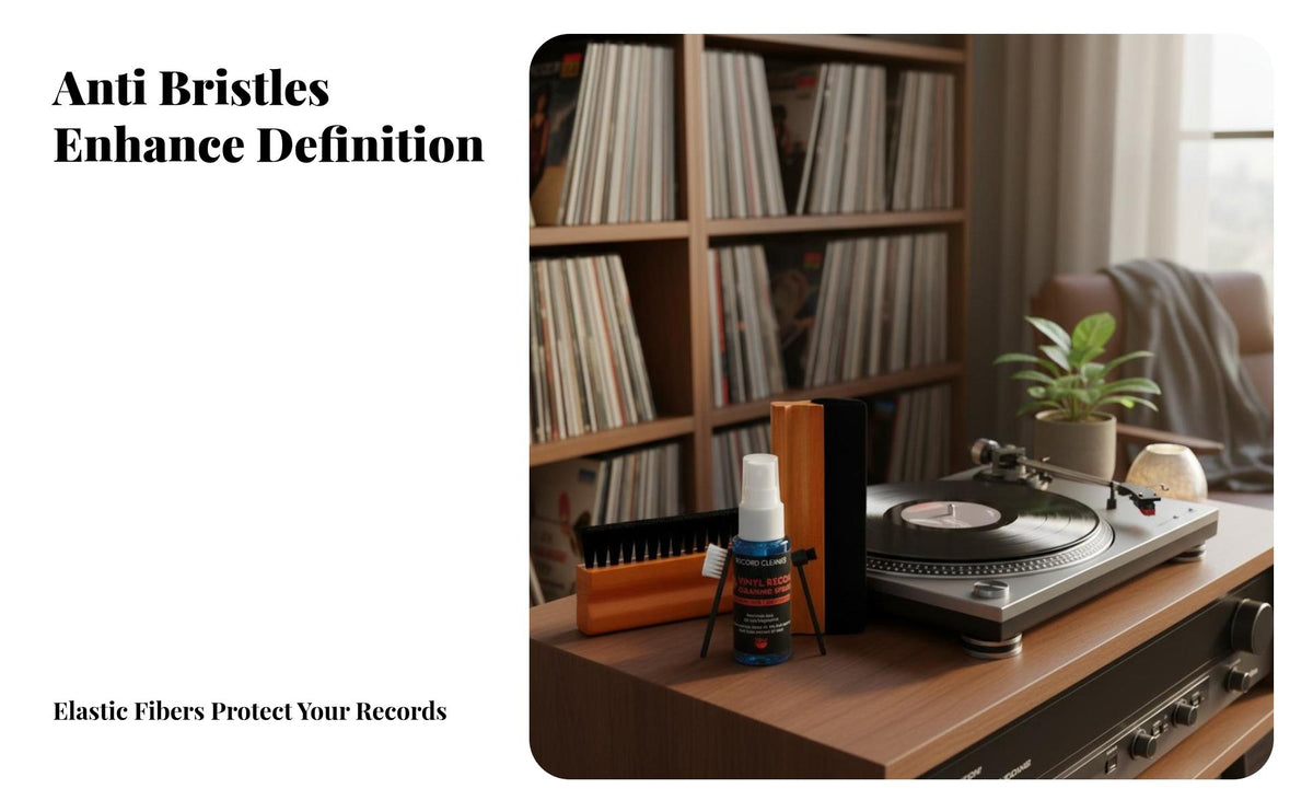 Record Cleaner Kit Anti Static Solution Improves Sound for Home Listening
