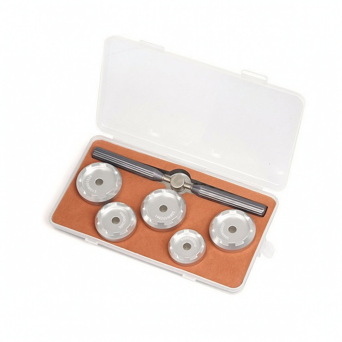 Watch Case Opener with Dies Handheld Watch Case Opener Die Set Compact Tool for Technicians