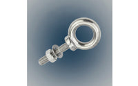 Fixing Loop with Threaded Bolt Lifting Loop Eye Bolt Heavy-Duty Fastener for Workshop