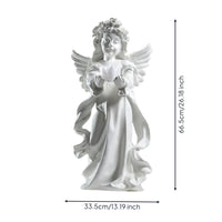 Angel Figurine Peaceful Angel Sculpture for Entryway
