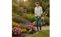 Lightweight Cordless String Trimmer Portable String Trimmer with Battery Ergonomic Lawn Edger Telescopic for Homeowners