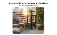 Floor-Standing Multi-Tier Plant Stand Indoor & outsidedoor Use Pot Holder Modern aesthetic Display Rack Space-Saving for Home Decorators, Apartment Dwellers, Homeowners, Living Room, Balcony, Office, Bedroom