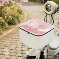 Bike Basket Rain Cover Waterproof Basket Cover with Zipper Rainproof for Cyclists, Commuters, Rainy Days, Daily Commute