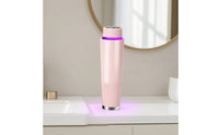 Portable Electric Hair Remover Handheld Body Hair Trimmer Rechargeable Shaver with Safety Cap Compact for Travel
