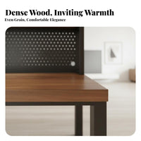 two-person Person Desk with Pegboard Long work surface 2 Person Desk complete workstation Computer Table for Remote Workers, Teenagers, Study Room, Bedroom