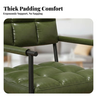 Wooden Hanging Chair Minimalist Design Home Furniture Designer-Inspired Thick Padding Seat for Readers, Bedroom, Literary Corner