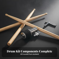 Includes Felt Washers Hi-Hat Clutch Secure Locking Metal Hi-Hat Clutch Widely Compatible for Drummers