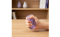 Jelly Stress Ball Translucent Squishy Ball Fidget Toy Glossy Portable for Fidgeters, Office, Desk