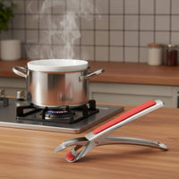 Anti-Scald Bowl Clip Stainless Steel Bowl Lifter Easy to Clean Heated Surface grip tool