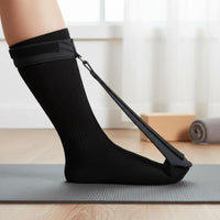 Gentle Overnight Stretch Foot Drop Brace Heel Pain Relief Foot Drop Brace Sock Adjustable Strap for Nighttime