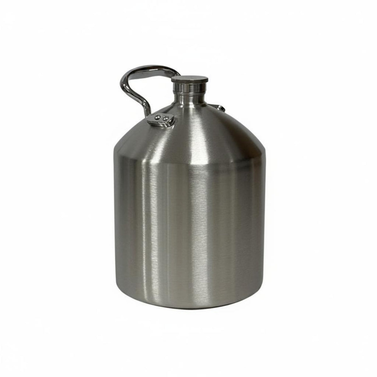 5 L Storage  Barrel Sealed Lid Stainless Steel Beer Growler Metal Jug for Home