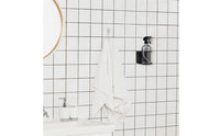 Wall Mount Spray Bottle Rack Screwless Installation Shampoo Bottle Holder Spray Can Holder Easy to Install for Bathroom, Garage