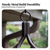 Functional Art Birdcage Rain Chain Weather Resistant Eaves Drainage Chain Pleasant Sound for Outdoor, Patio, Gazebo