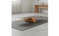 Wooden Balance Board Non-Slip Surface Surfing Equilibrium Board  Fitness Equipment for Kids, Athletes